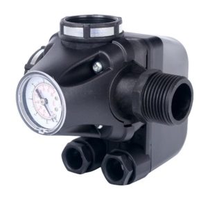 Surverelee 1-5bar 250V, IP44 + 3-tee ühenduskolmik 1  + manomeeter