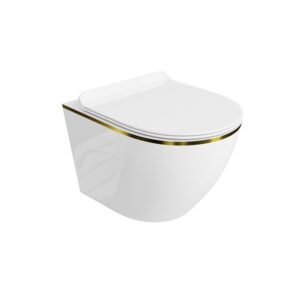 WC pott Sofi Slim Gold line